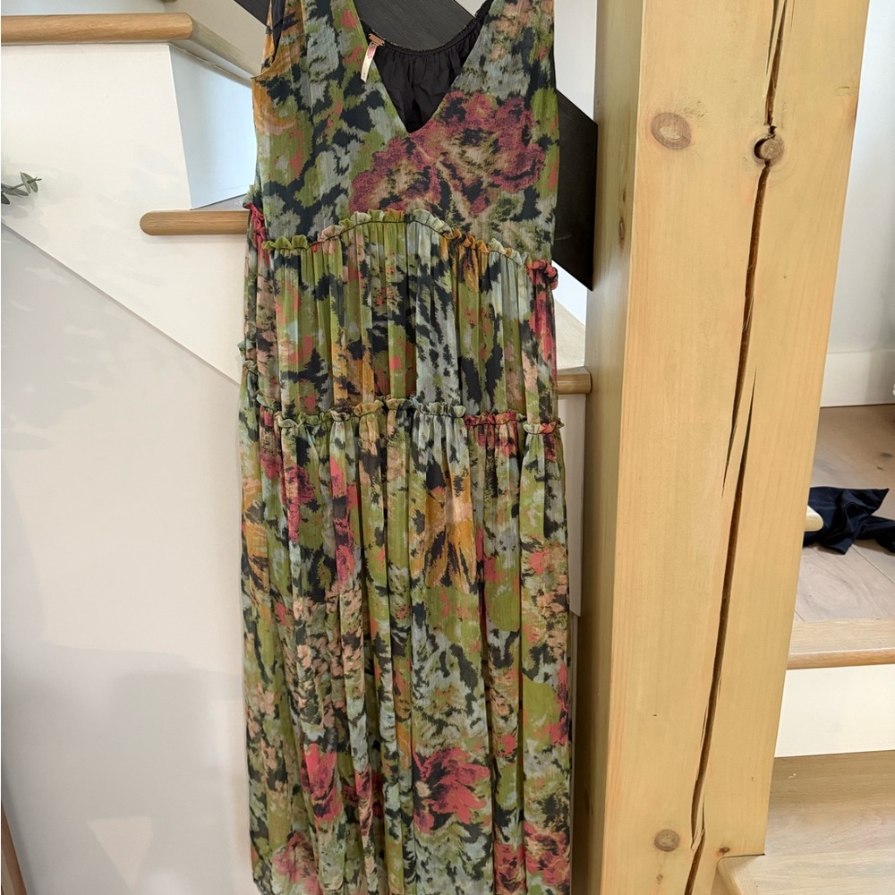 Free People Multicolor Floral  Dress